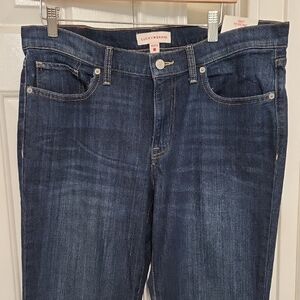 NWT Lucky Brand Jeans Midrise Indigo Boot Cut Leg Jeans. NEW